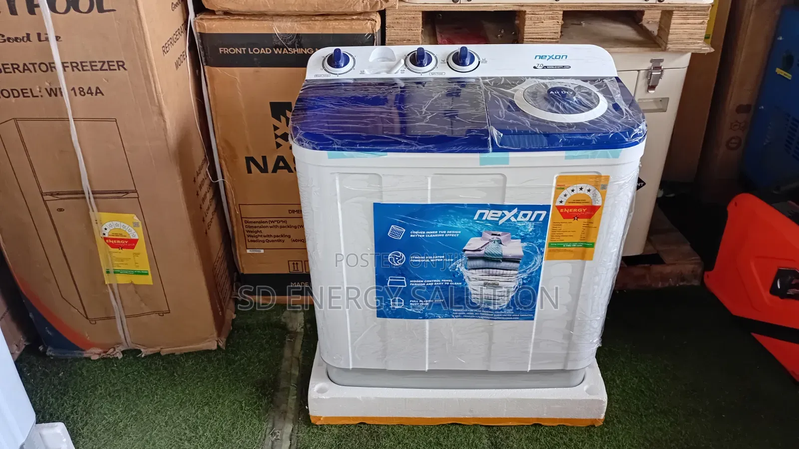 Nexon 7KG Washing Machine – Wash More With Less Effort