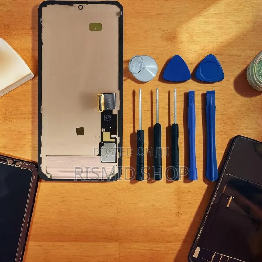 Google Pixel Screen Display Touch Digitizer Assembly With Frame