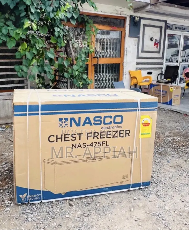 Order Unique Nasco 392Liters Single Door Chest Freezer(Gray)Nas 420 