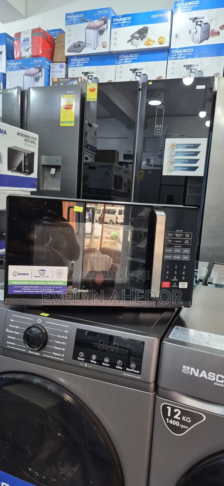 Digital Display Sigma Microwave Oven and Grill 30L
