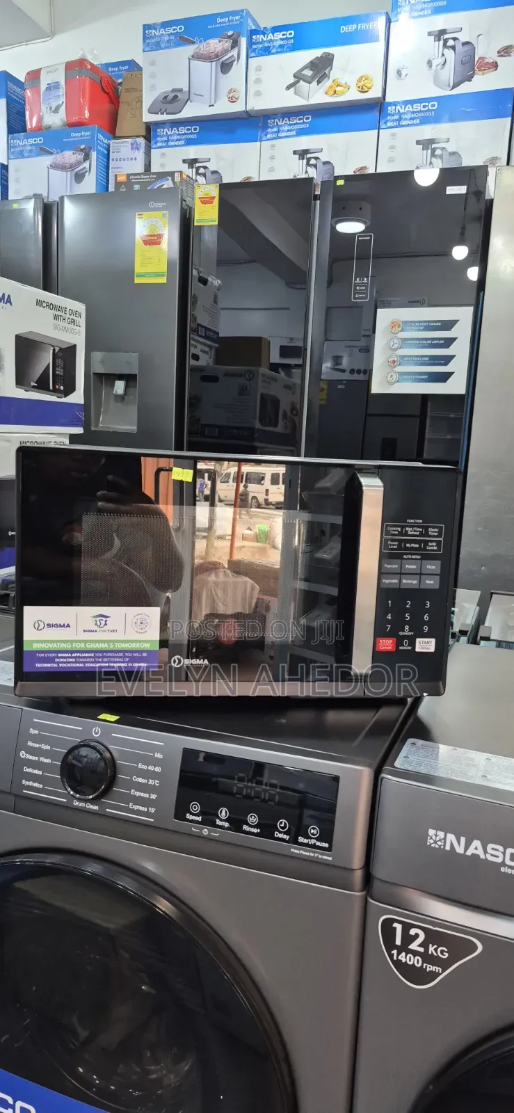 Digital Display Sigma Microwave Oven and Grill 30L