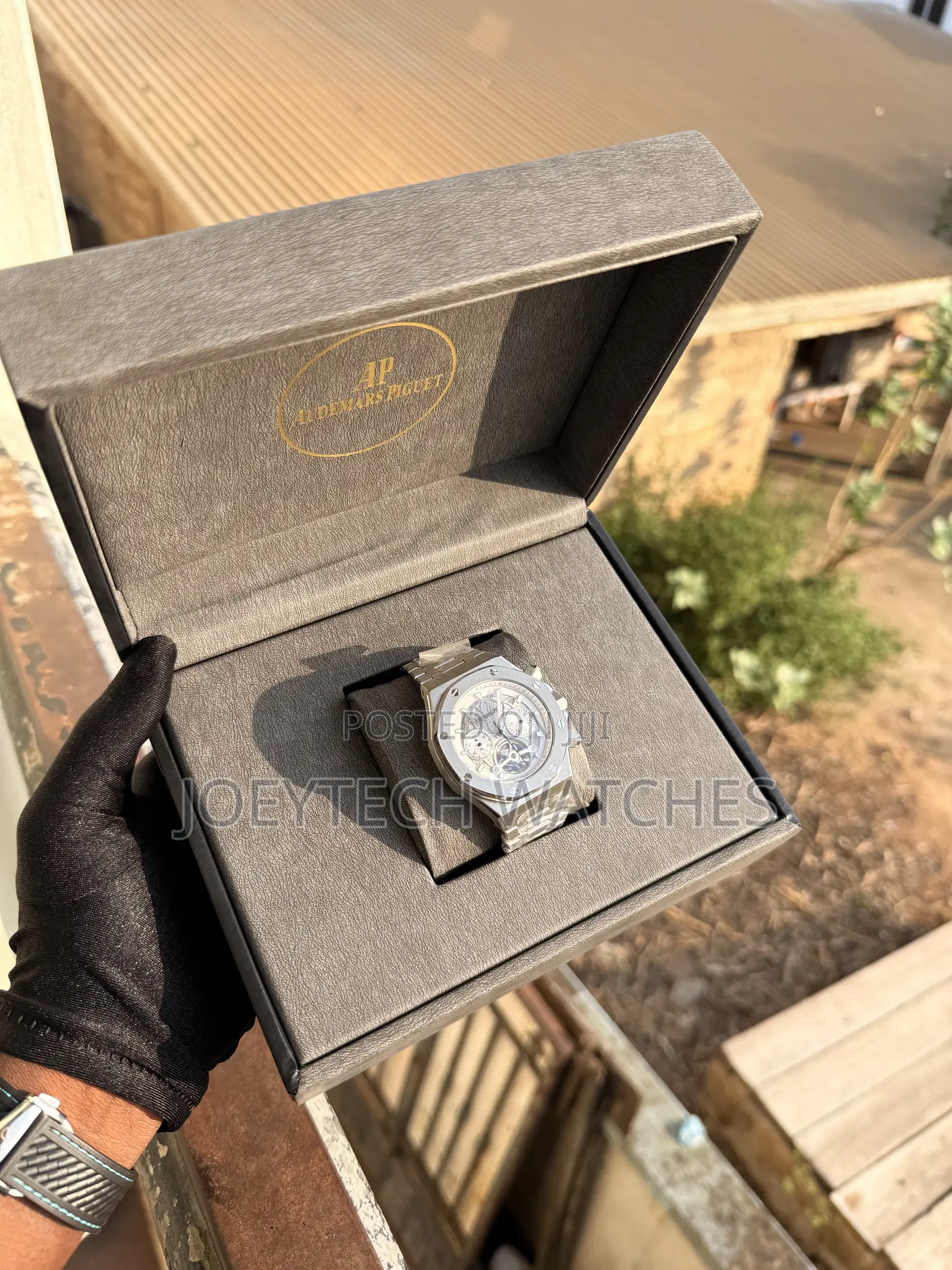 Audemars Piguet Royal Oak Openworked Chronograph – Silver Dial