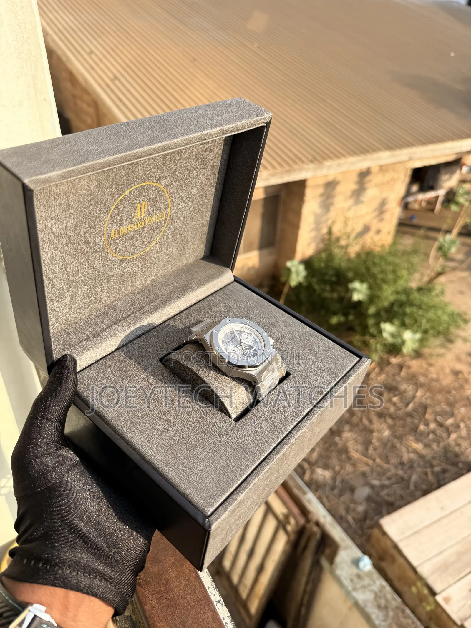 Audemars Piguet Royal Oak Openworked Chronograph – Silver Dial