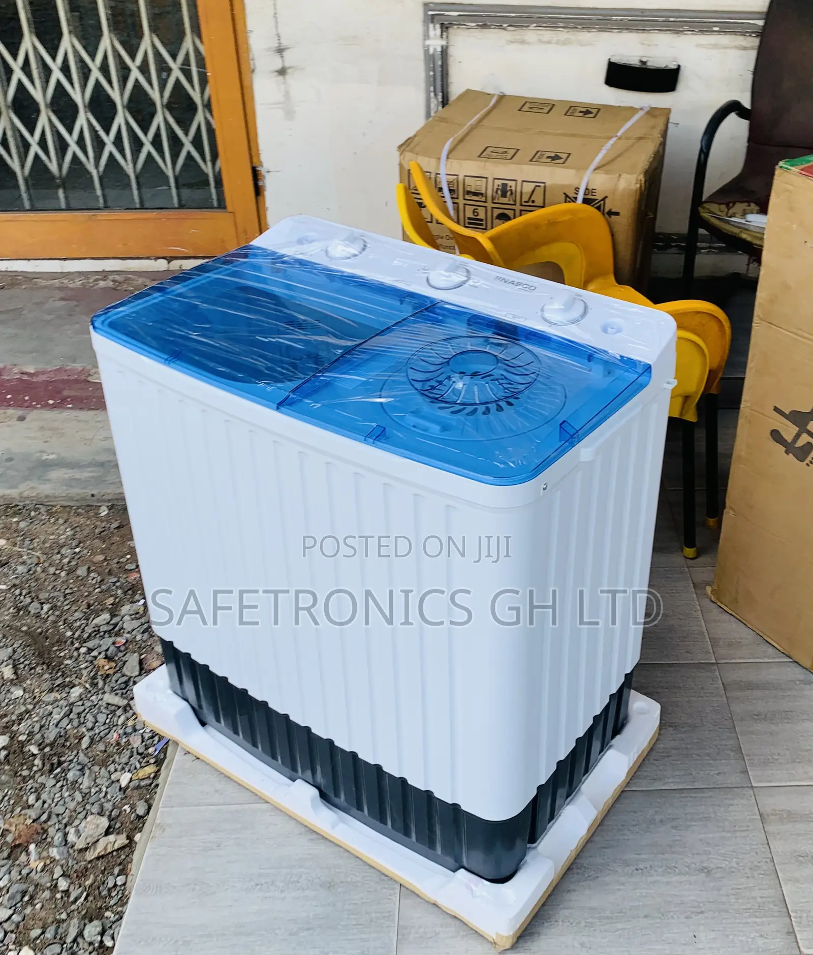 Shop Zealous Nasco 10kg Semi-Automatic Washing Machine Twin-Tub
