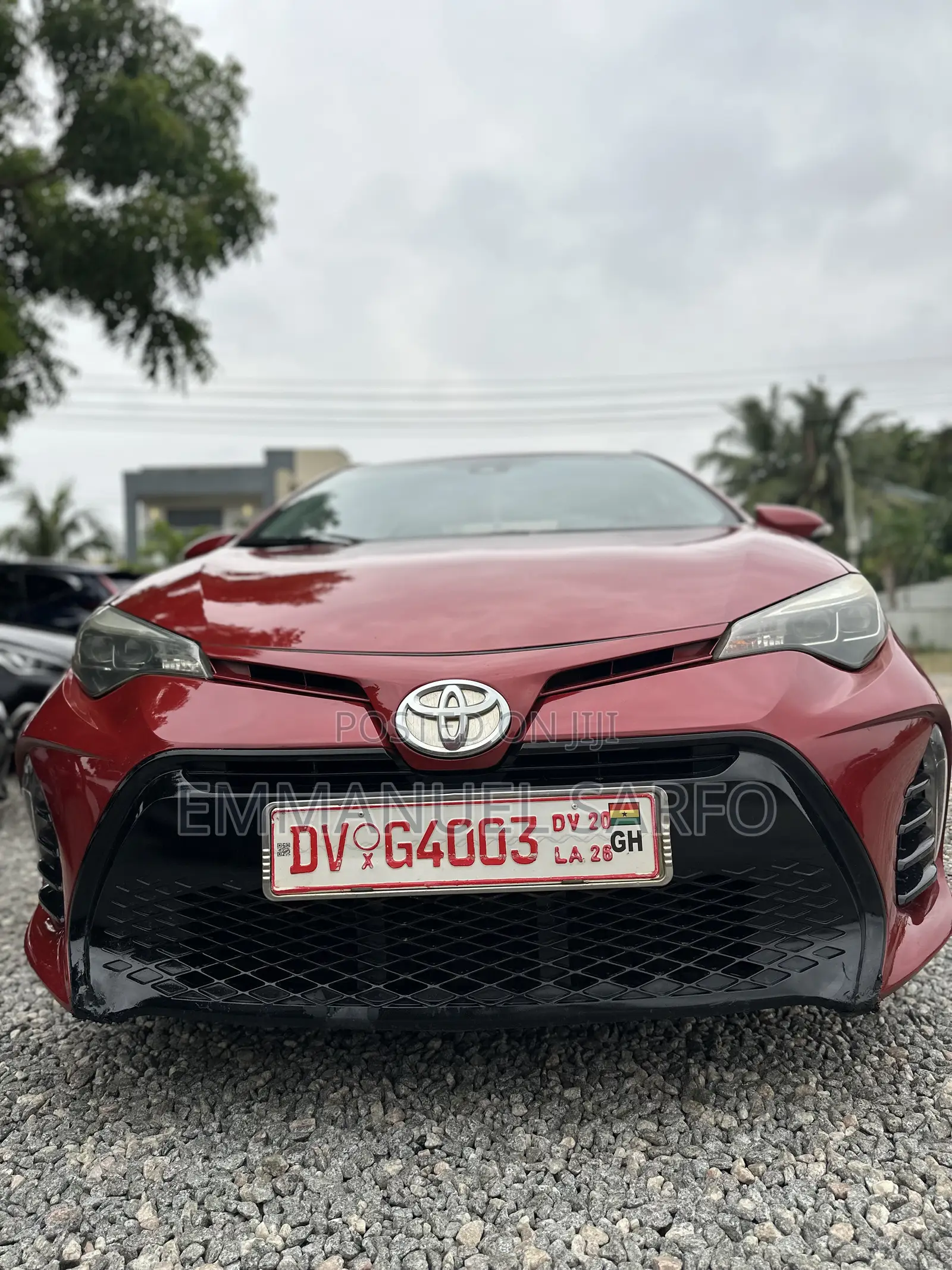 Toyota Corolla SE (1.8L 4cyl 2A) 2018 Red