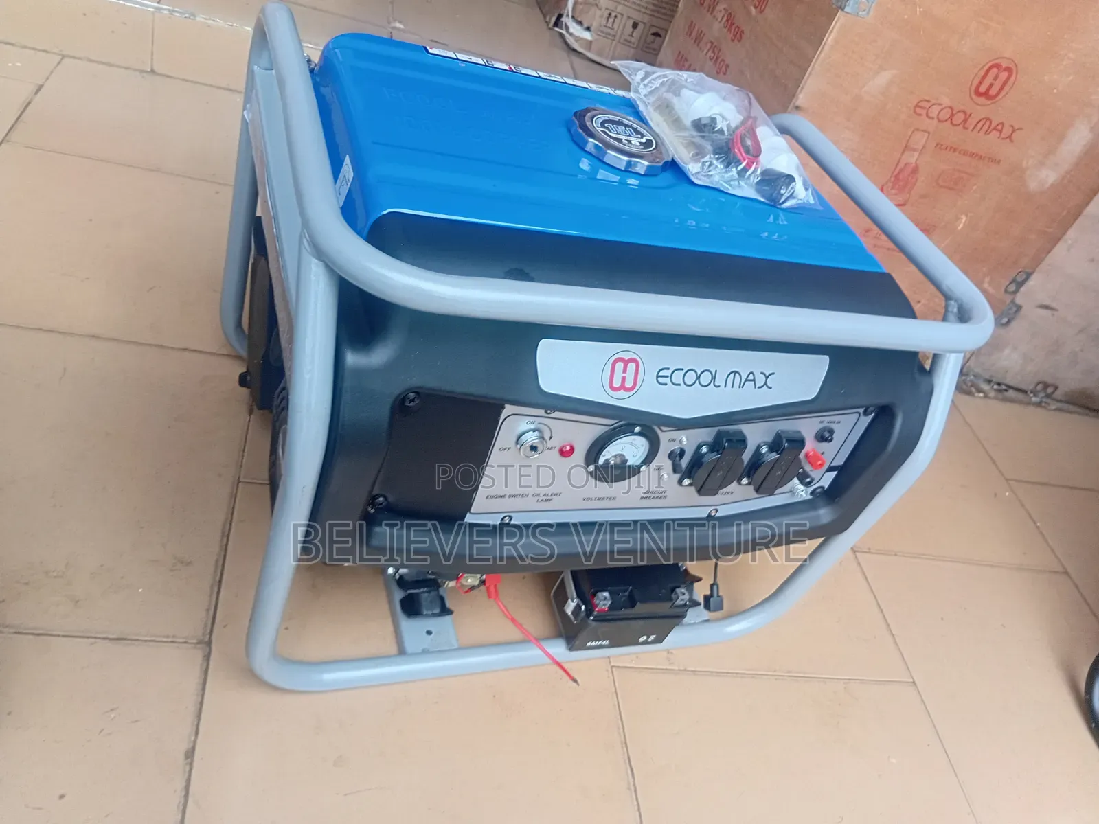 Ecoolmax 7.5kVA Petrol Generator With Electric Key Start 7.5kva