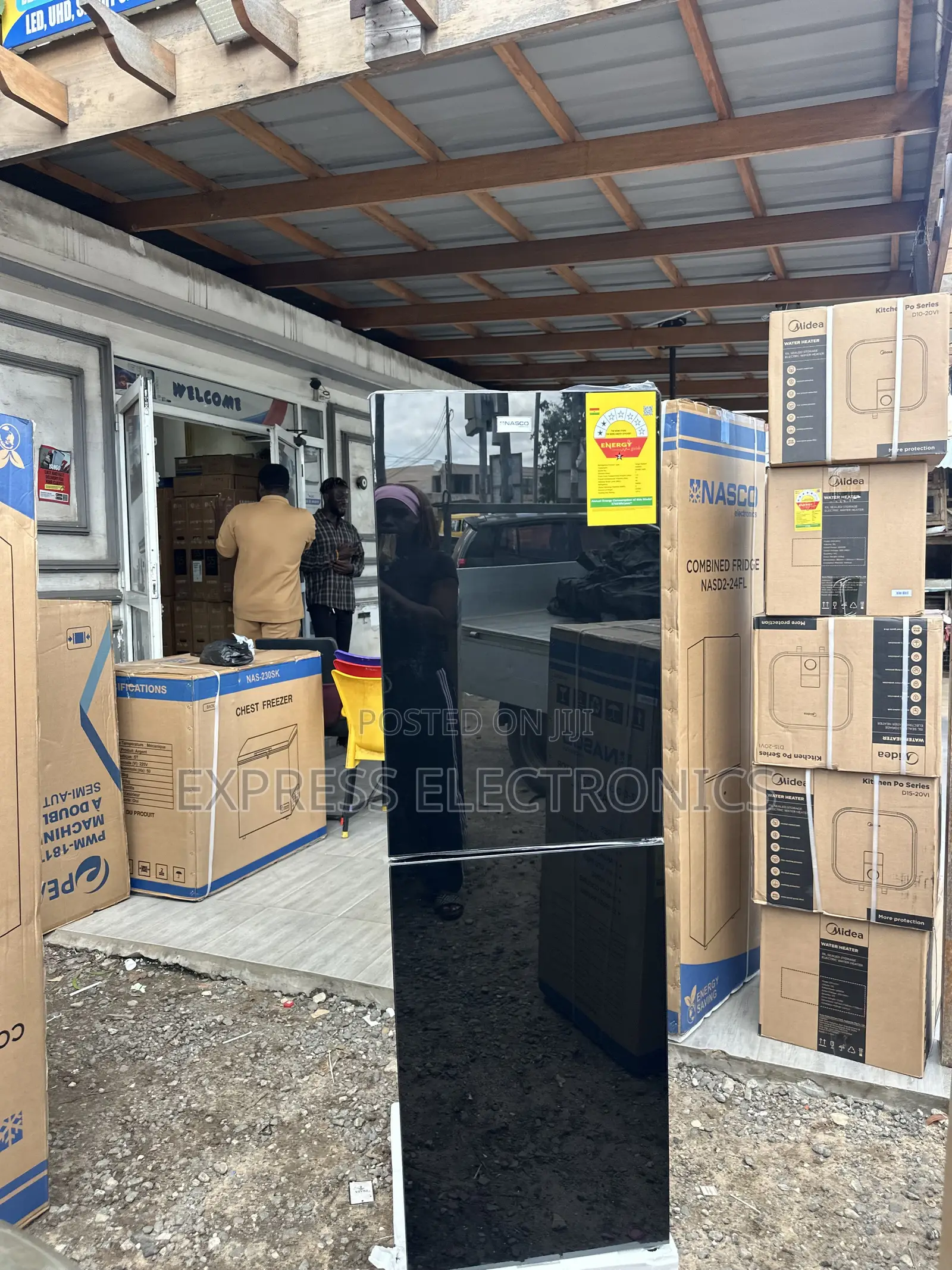 Limited Stock Double Door Fridge Nasco NASD2-24fl