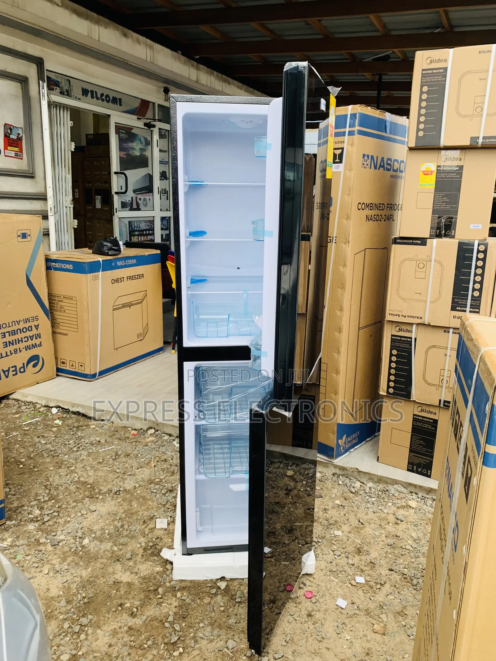 Place Your Order Nasco Double Door Fridge Nasco NASD2-24fl