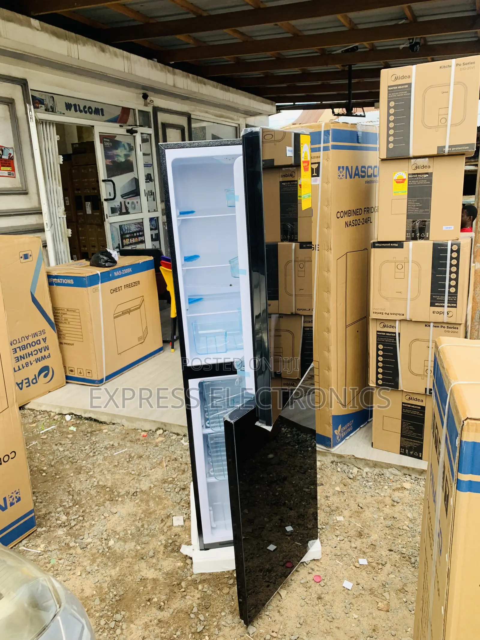 Place Your Order Nasco Double Door Fridge Nasco NASD2-24fl