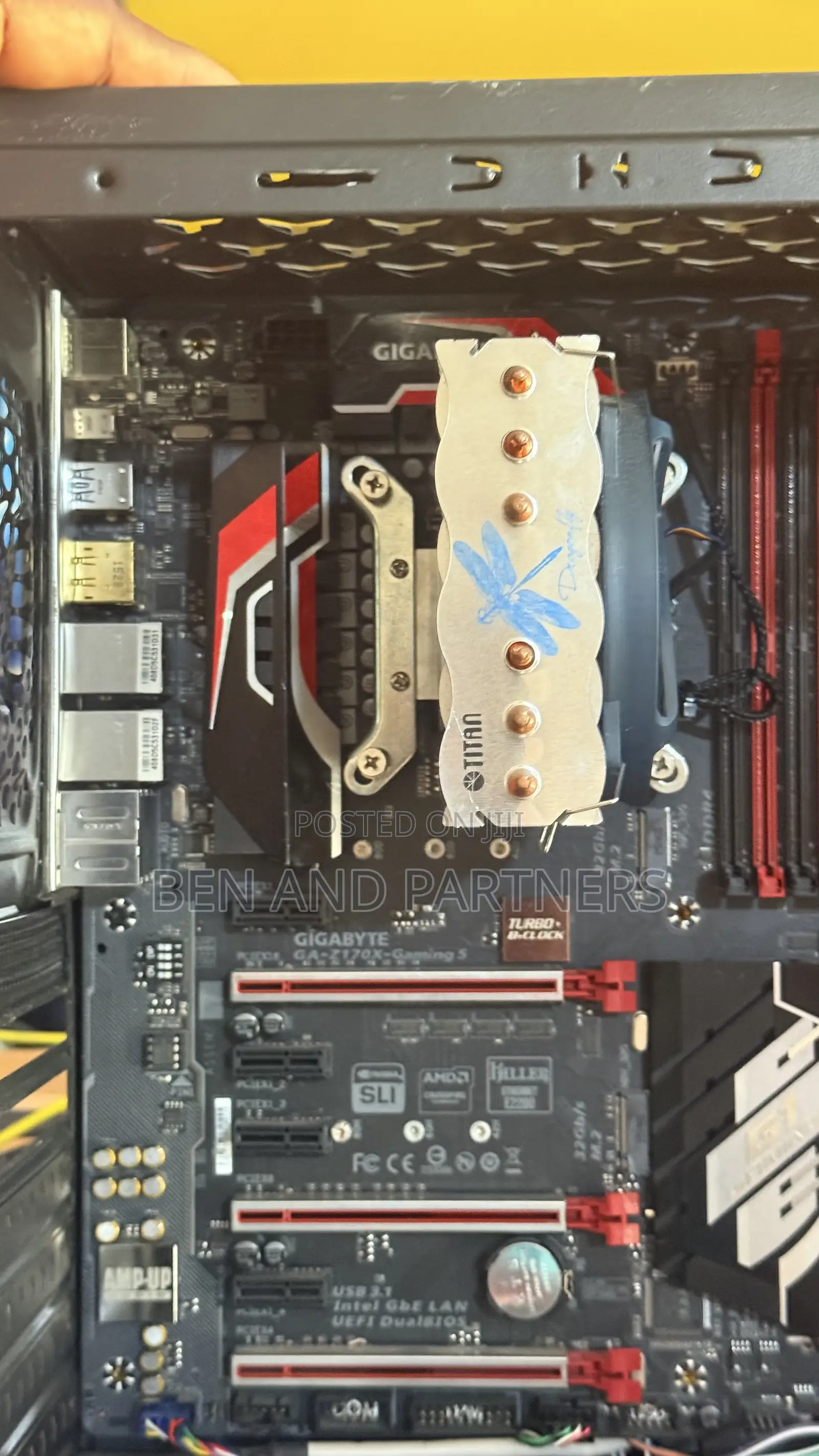 MOTHERBOARD I7 CPU COMBO With Free Case Cooler