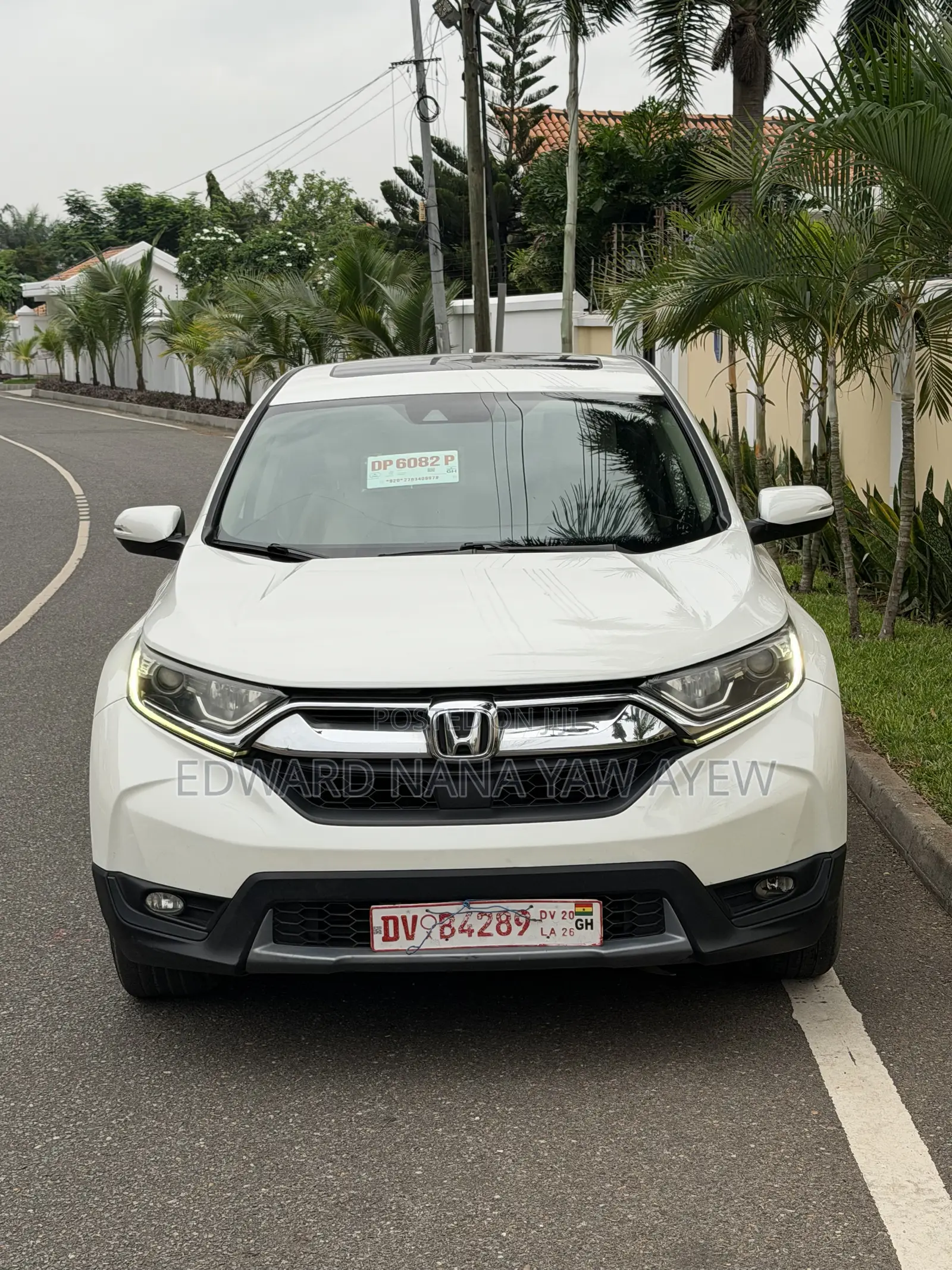 Honda CR-V EX-L AWD 2018 White