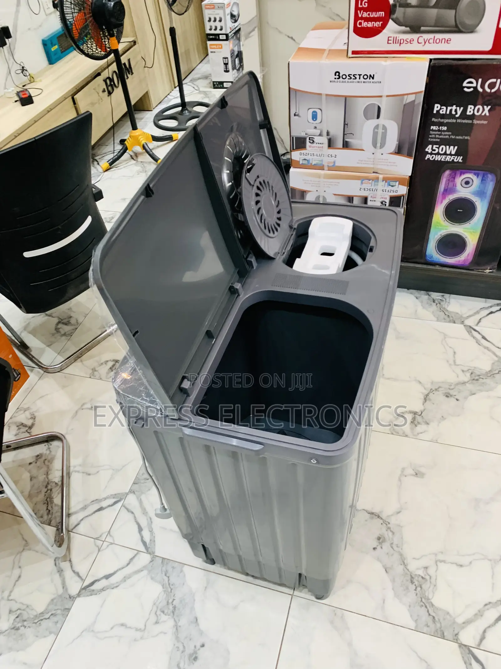 Available Now at Store Nasco Black 10Kg Topload Twintub