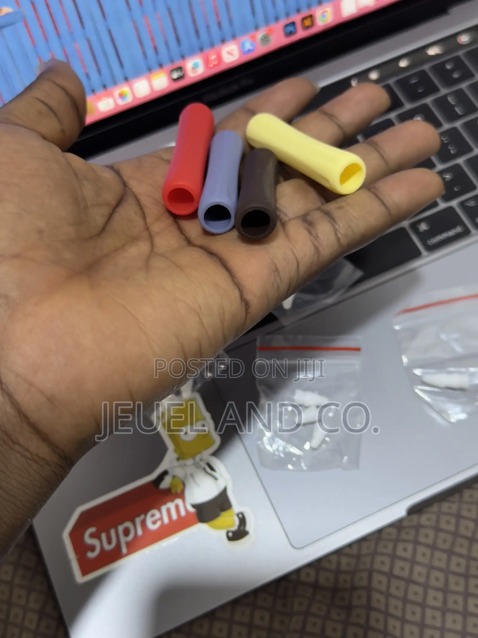 Silicone Touch Pen Grip Holder Case for Apple Pencil