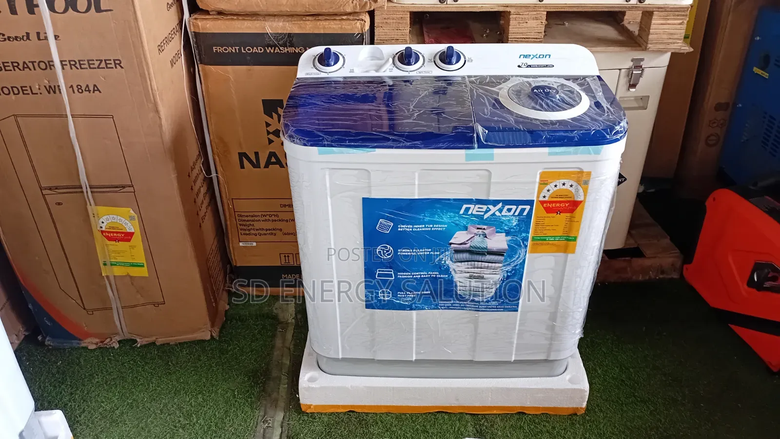 Nexon 7KG Laundry Washing Machine – Compact Design