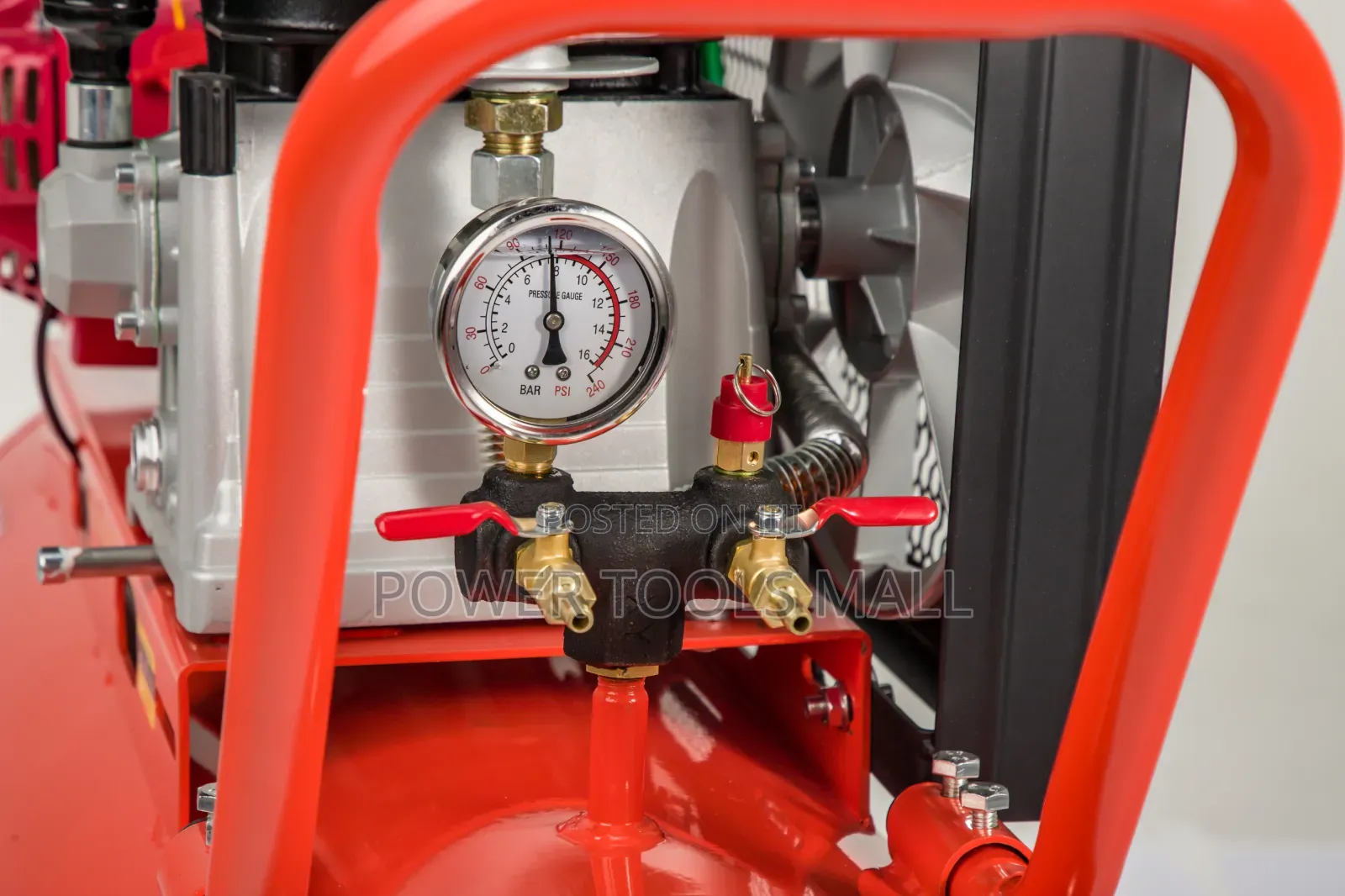 Bison Petrol Air Compressor 100L