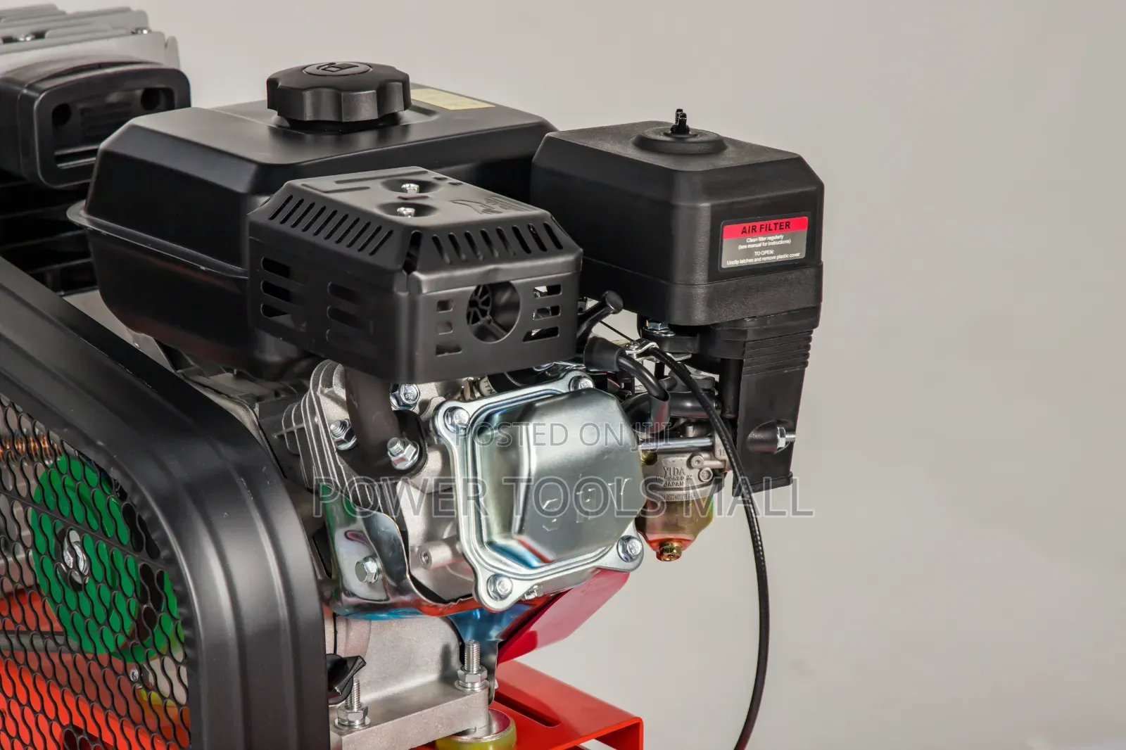 Bison Petrol Air Compressor 100L