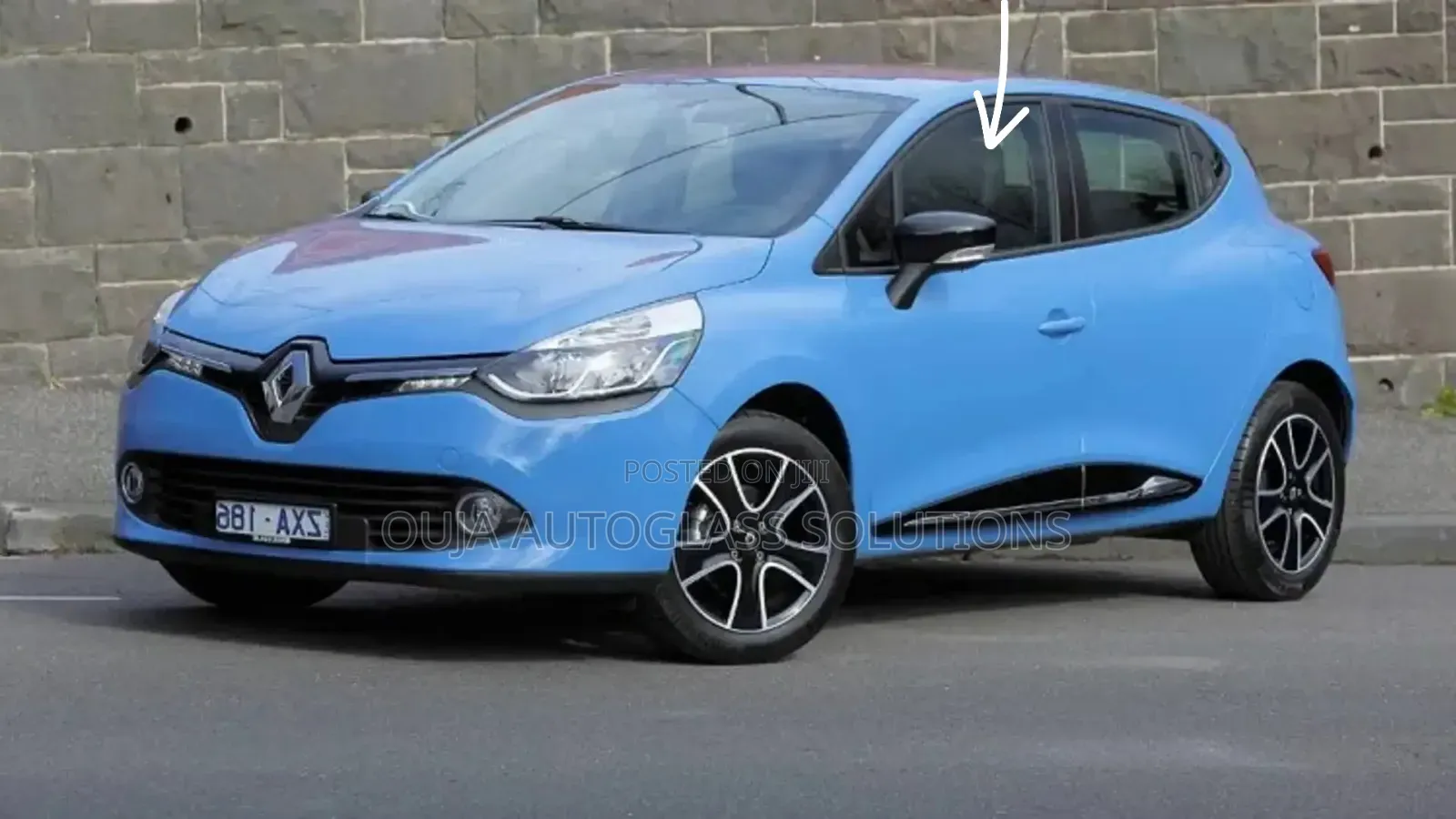 2013 Renault Clio IV Front Left Door Glass Available
