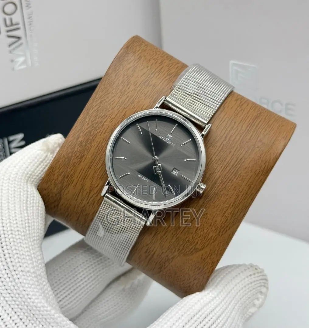 Naviforce Men’s Classic Mesh Watch- Couple Watch