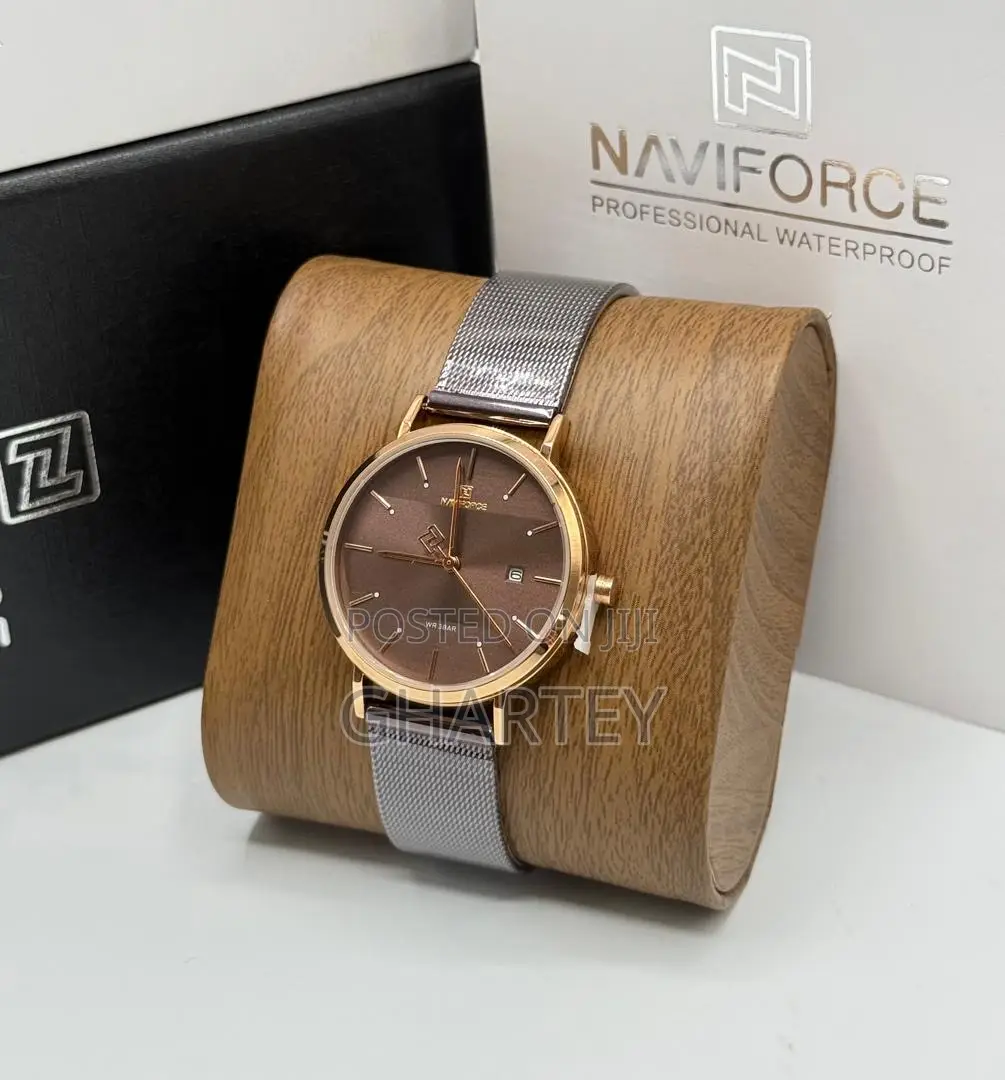 Naviforce Men’s Classic Mesh Watch- Couple Watch