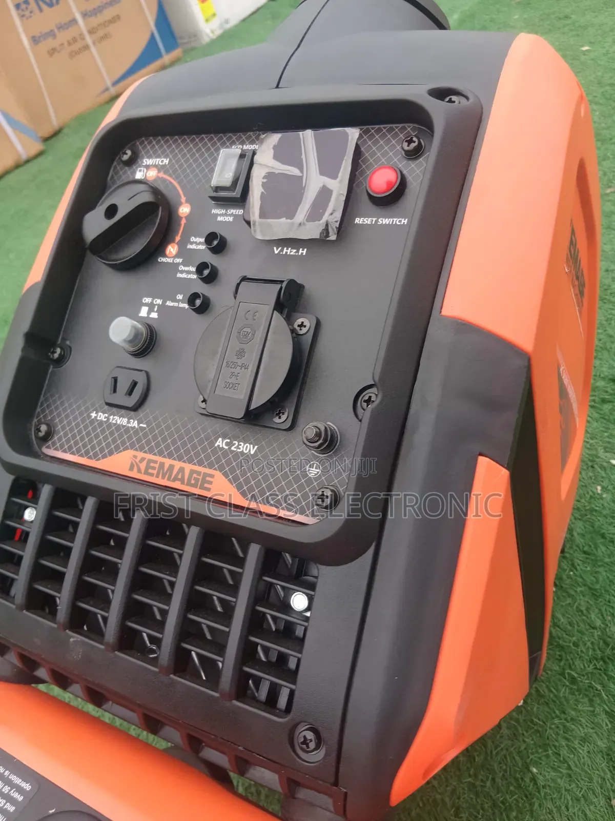 Heavy Duty Kemage 7.0kVA Generator With Wheels