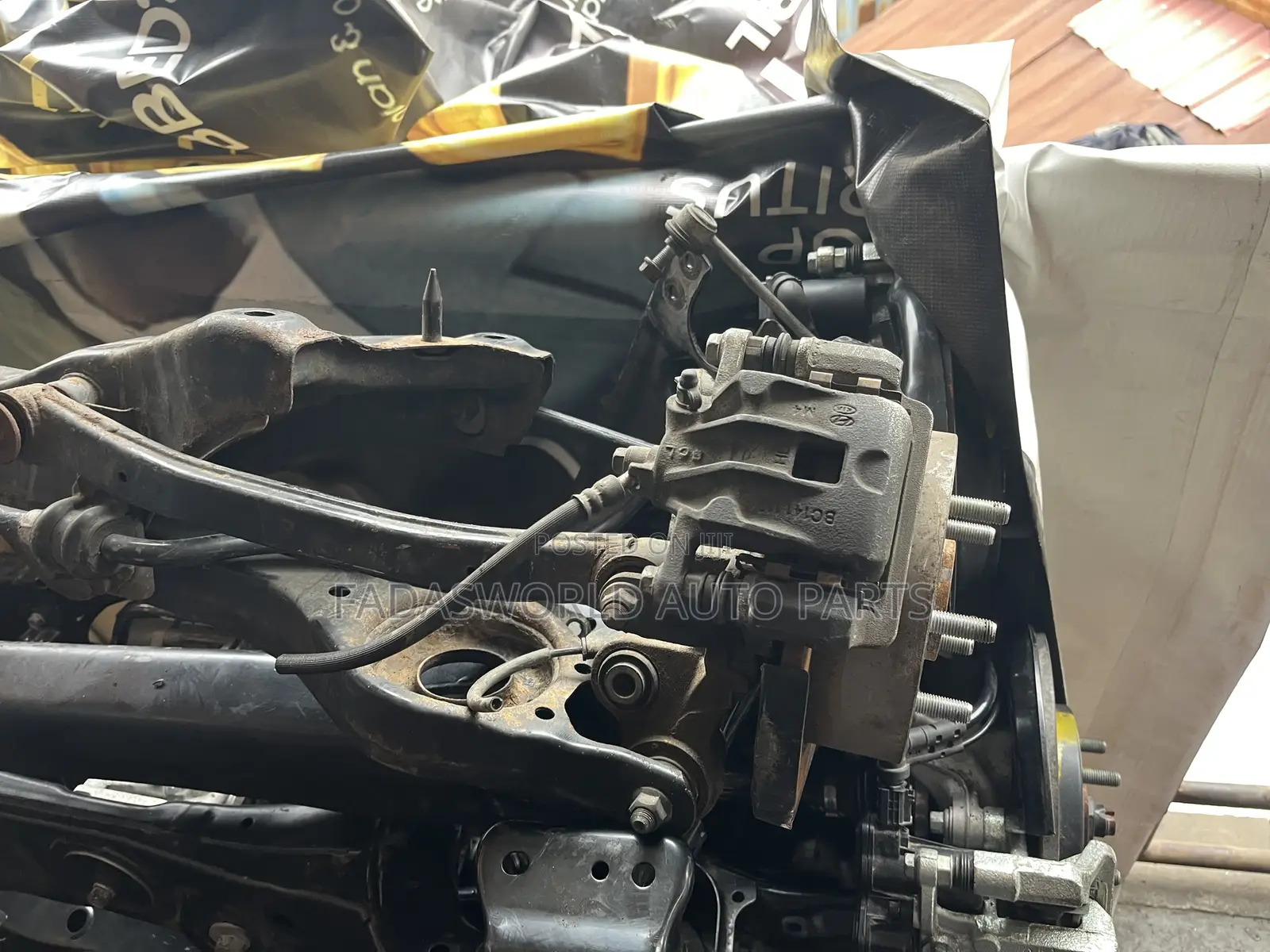 Hyundai Elantra Back Axle Complete 2008