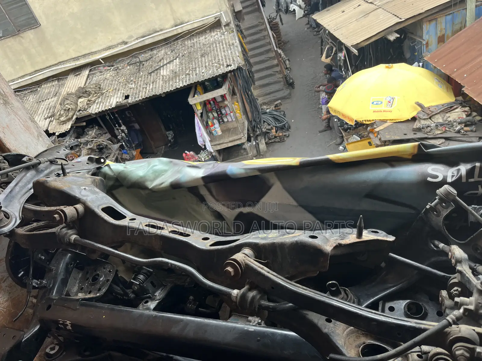 Hyundai Elantra Back Axle Complete 2008