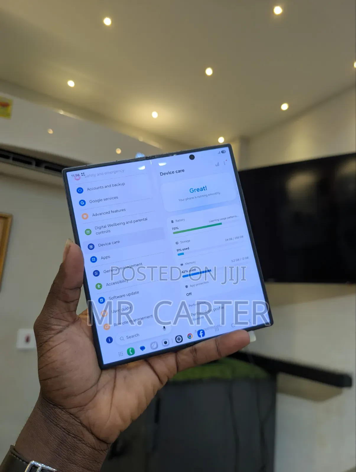Samsung Galaxy Z Fold7 256 GB Black