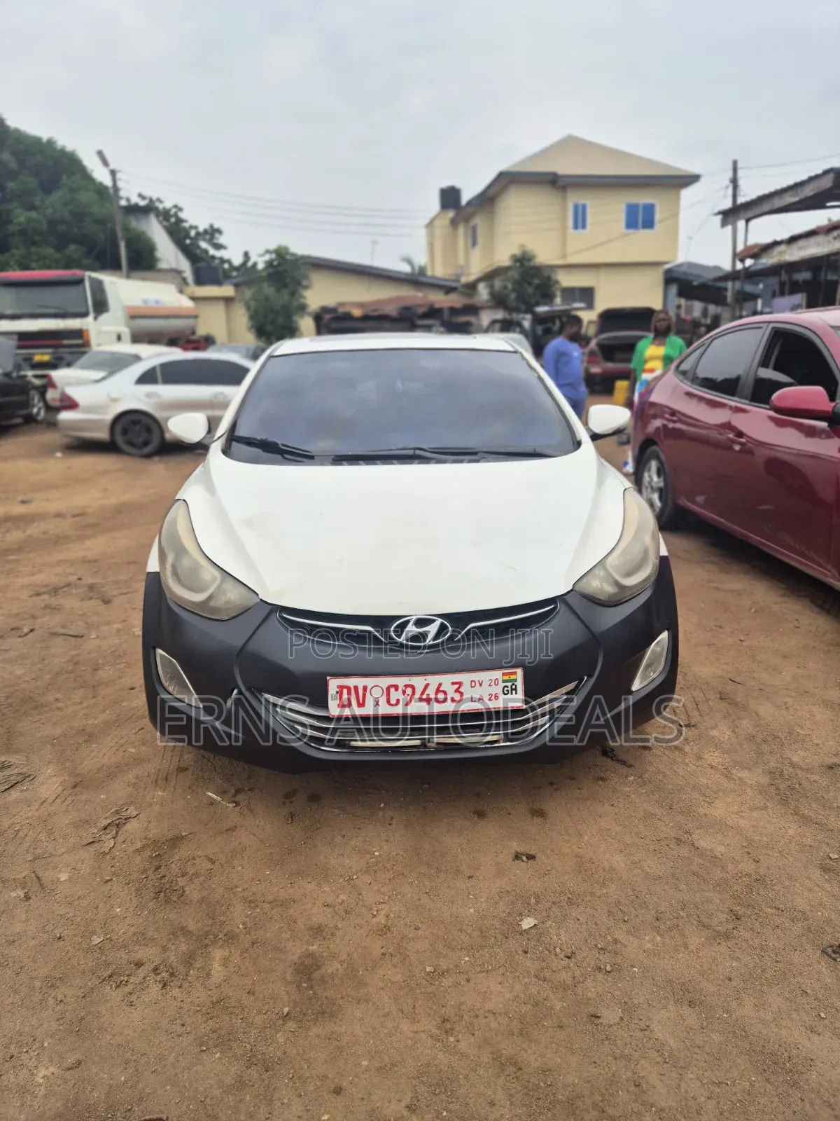 Hyundai Elantra 2013 White