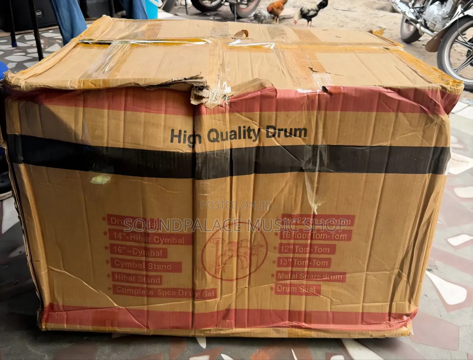 Professional 5-Piece Yamaha Drumset