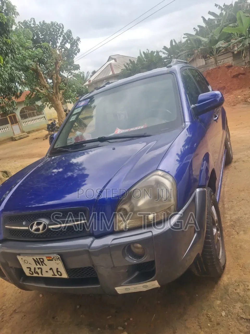 Hyundai Tucson 2008 Blue