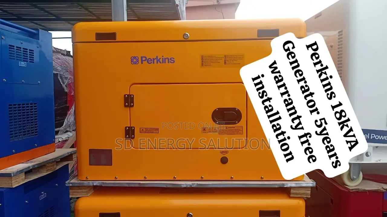 Perkins 18kVA UK Diesel Generator – Low Fuel Consumption