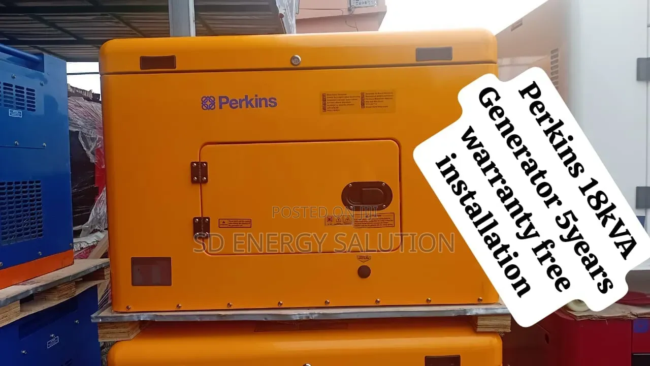 Perkins 18kVA Generator – High Performance Backup Generator