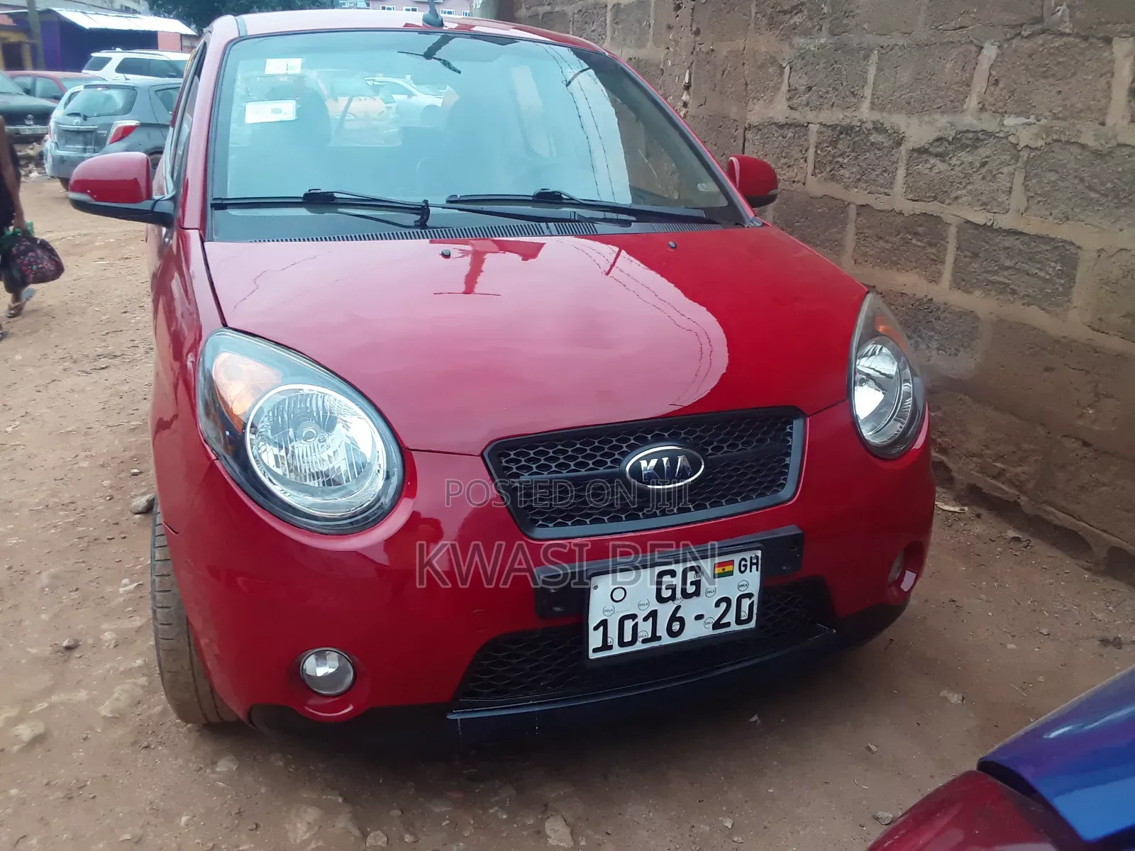 Kia Morning 2010 Red
