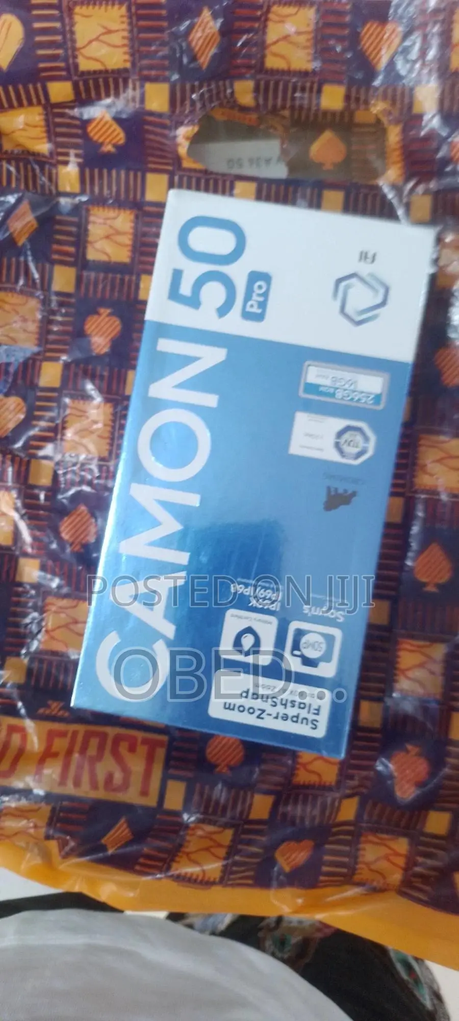 New Tecno Camon 50 Pro 256 GB Blue