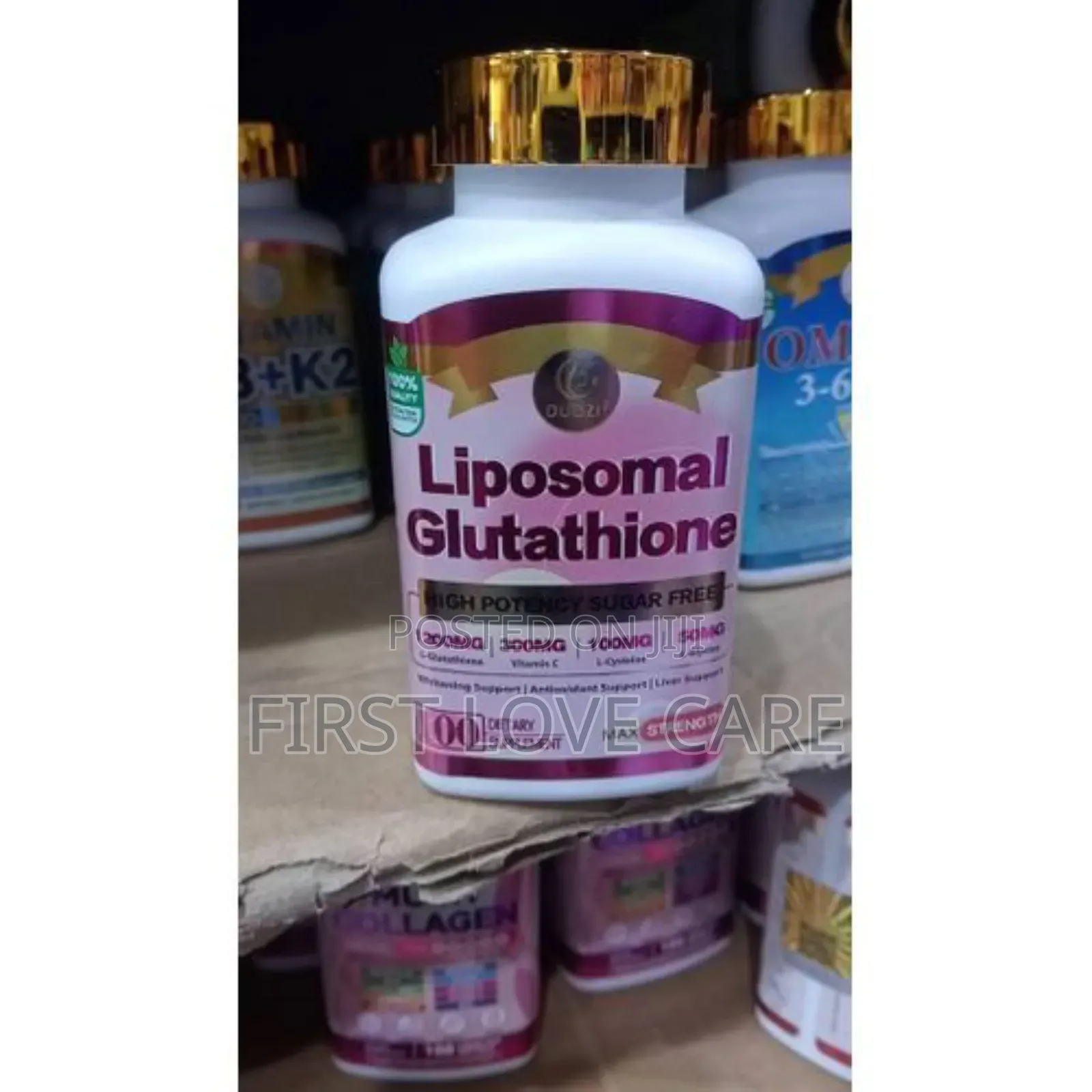 DUOZI Liposomal Glutathione Softgels – Advanced Skin Whitening