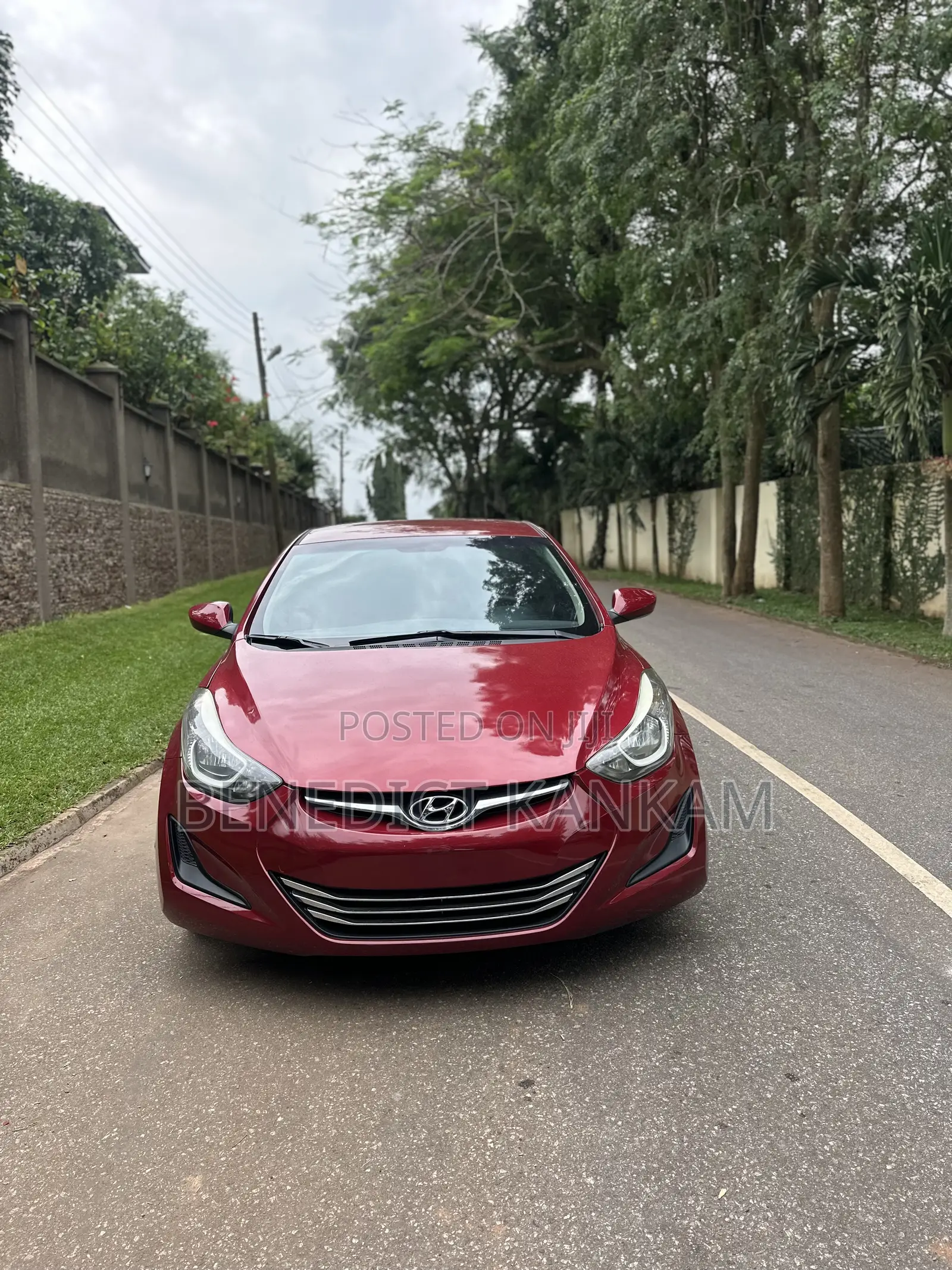 Hyundai Elantra 2015 Burgundy