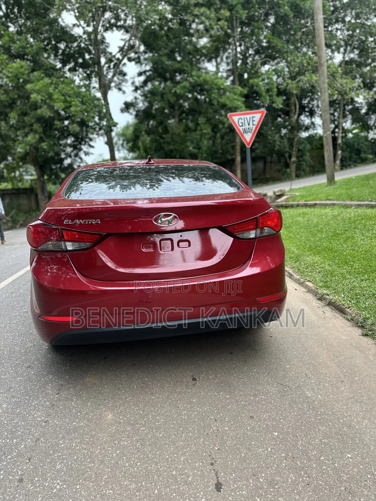 Hyundai Elantra 2015 Burgundy