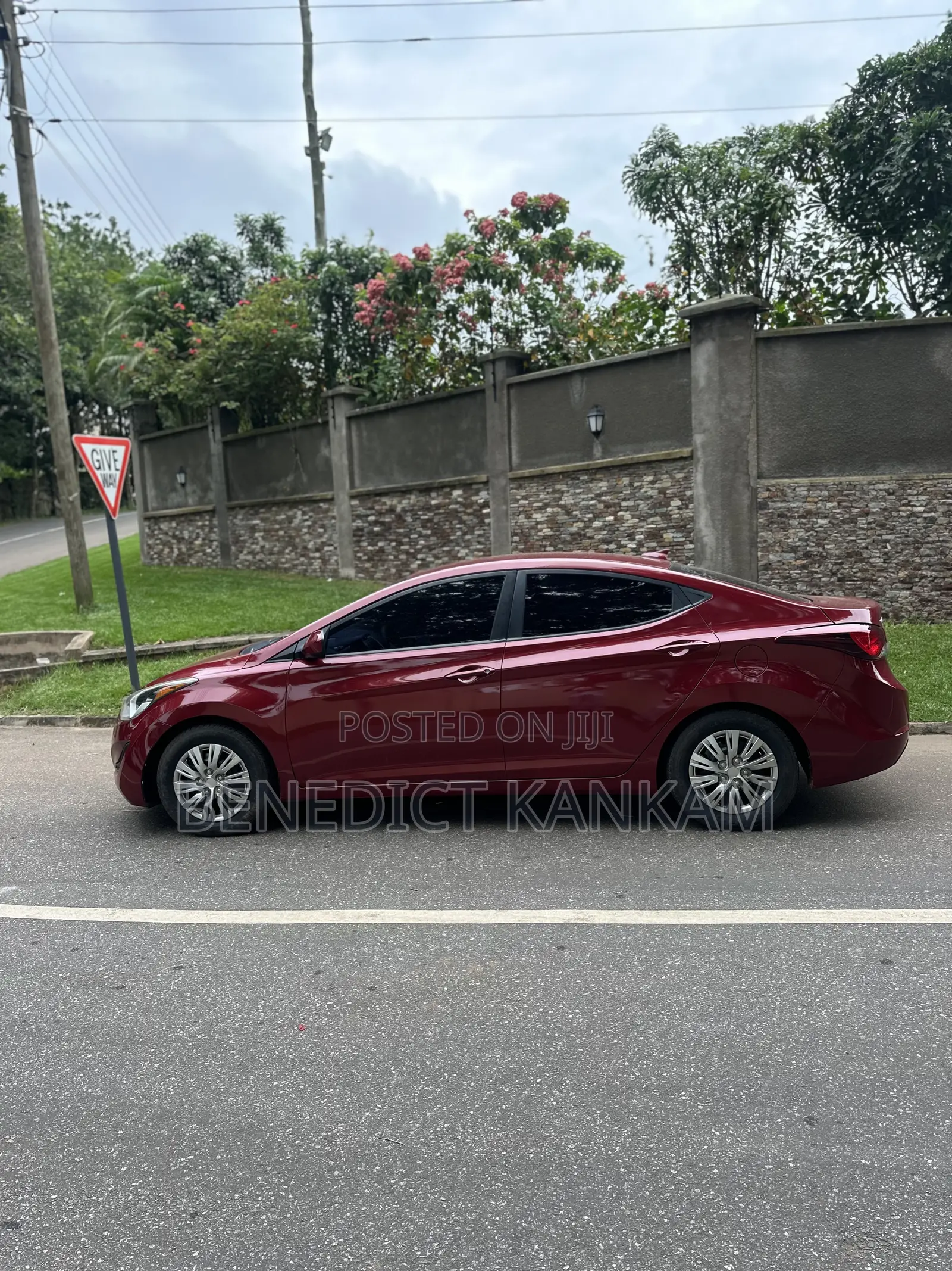 Hyundai Elantra 2015 Burgundy