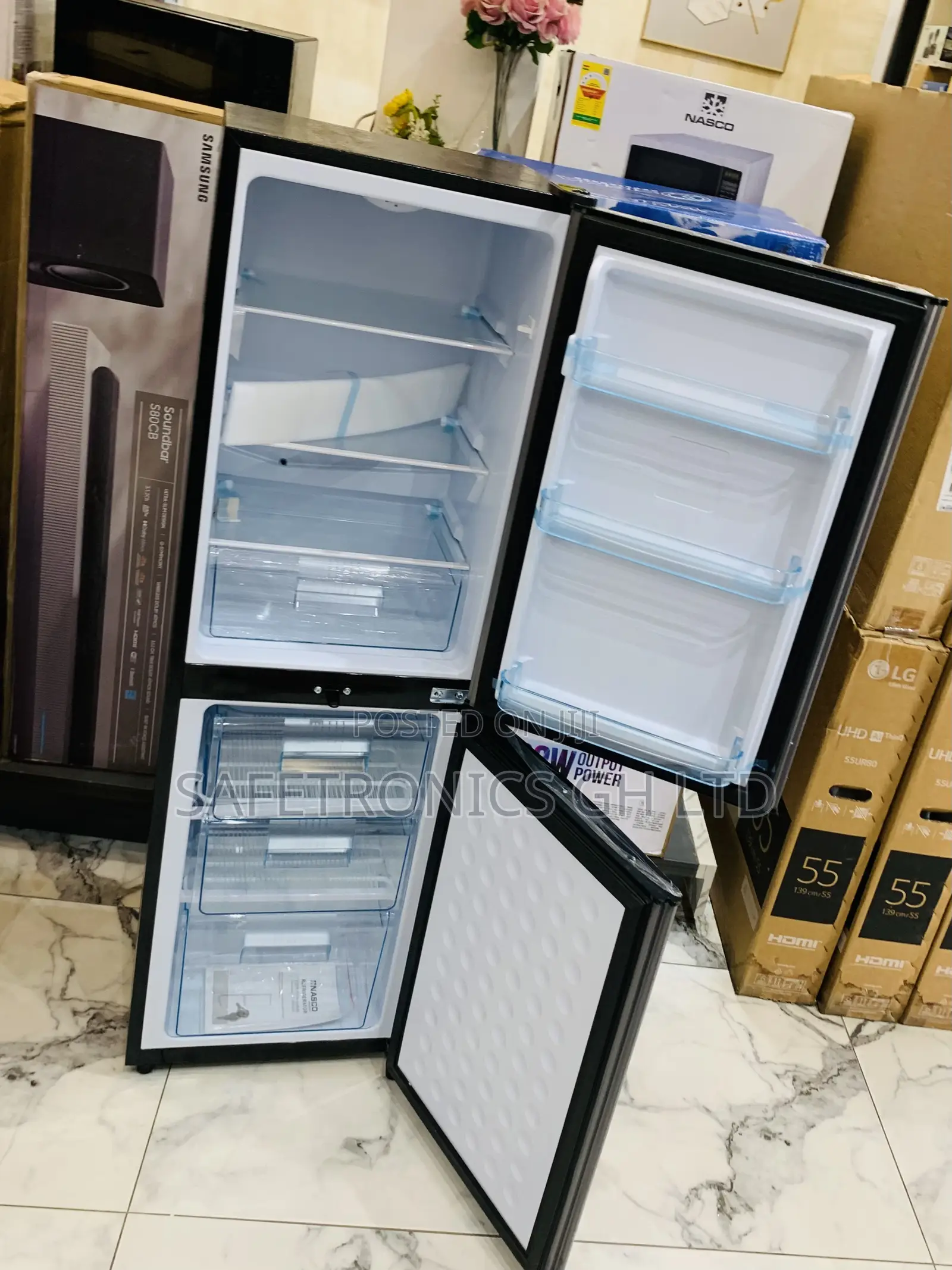 Just Purchase Nasco 196ltr Bottom Freezer Refrigerator Nasd2-24fl