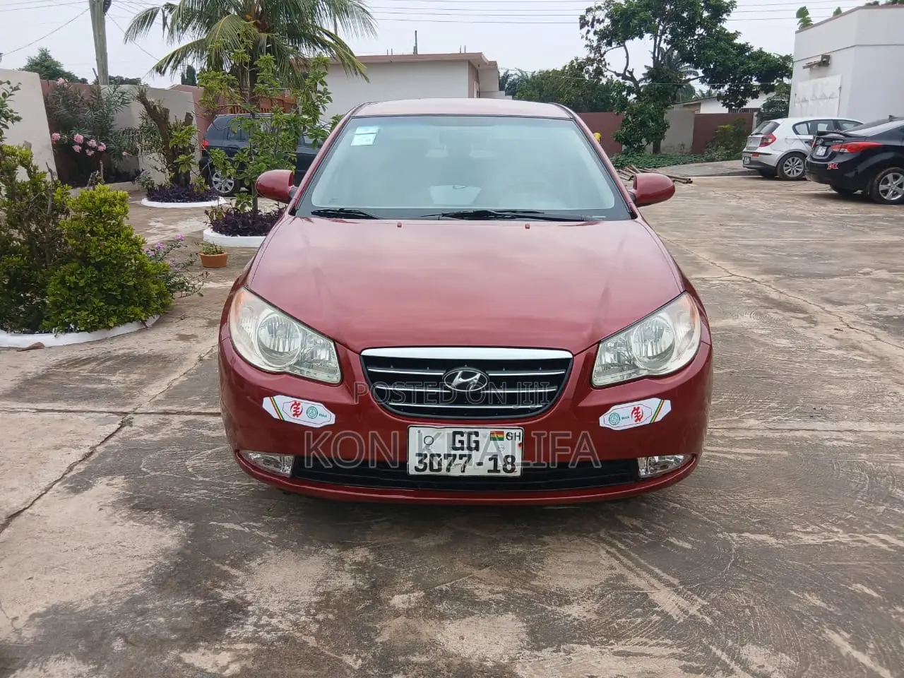 Hyundai Elantra 1.6 2009 Red