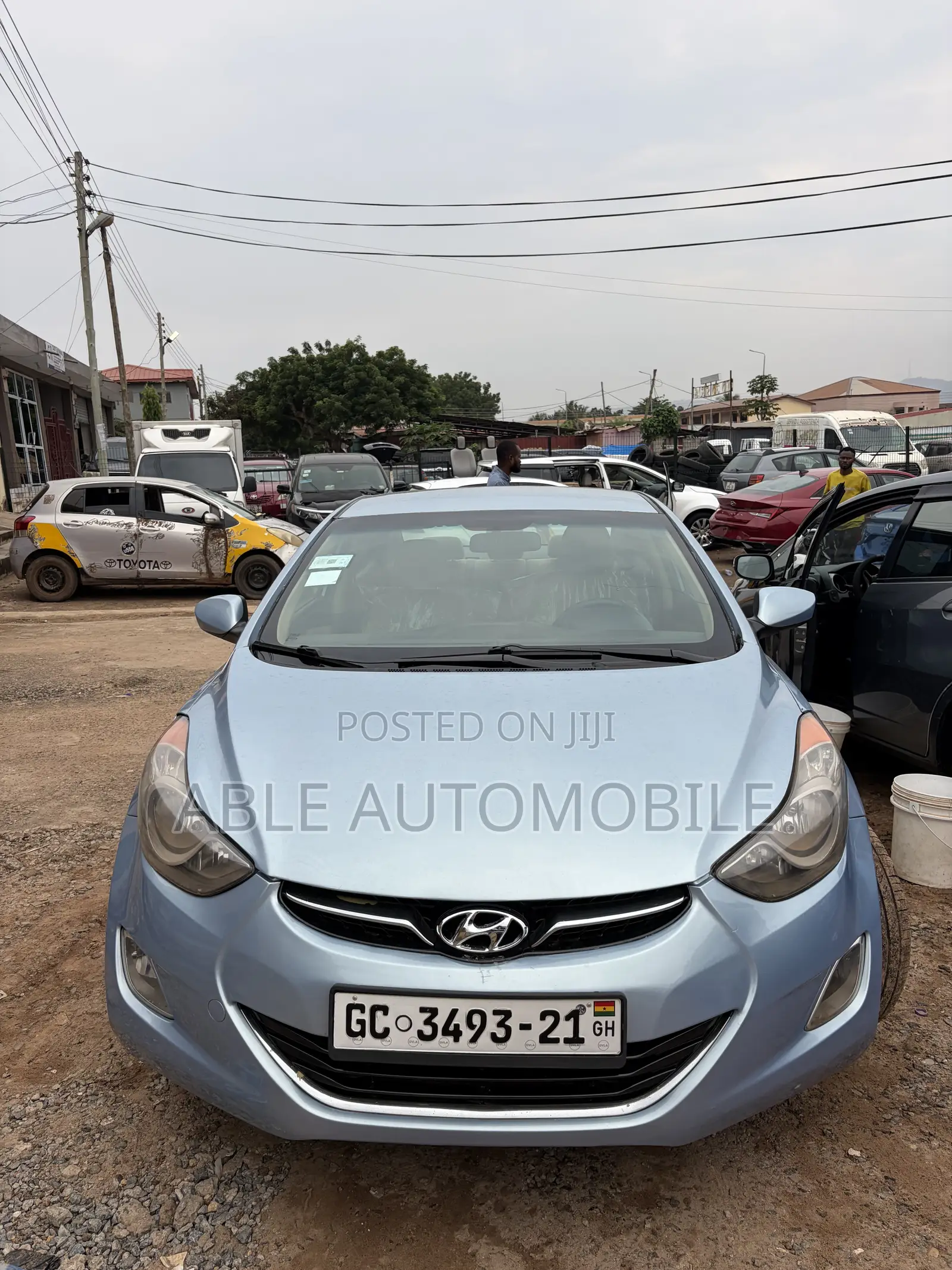 Hyundai Elantra GLS 2012 Blue
