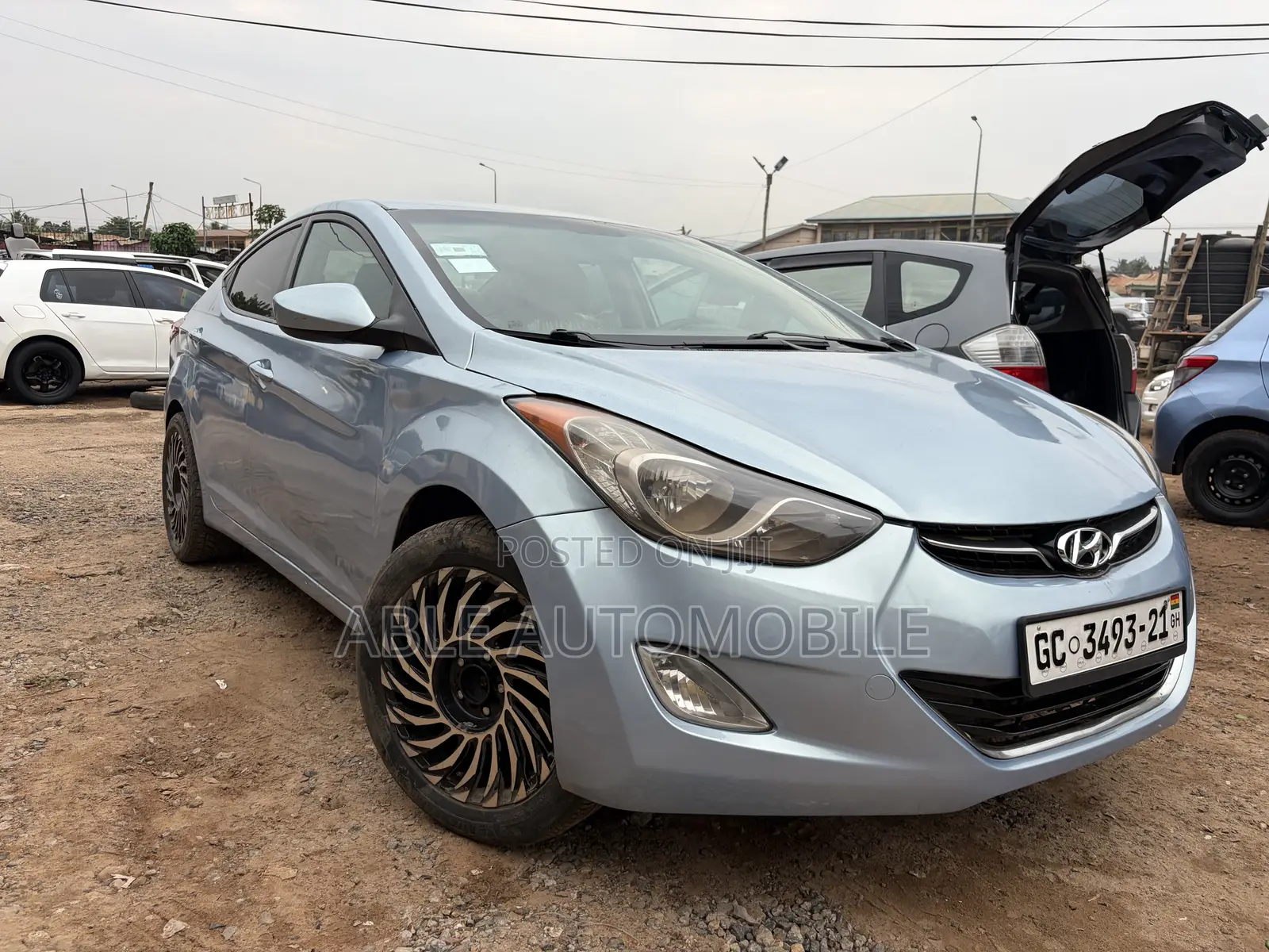 Hyundai Elantra GLS 2012 Blue