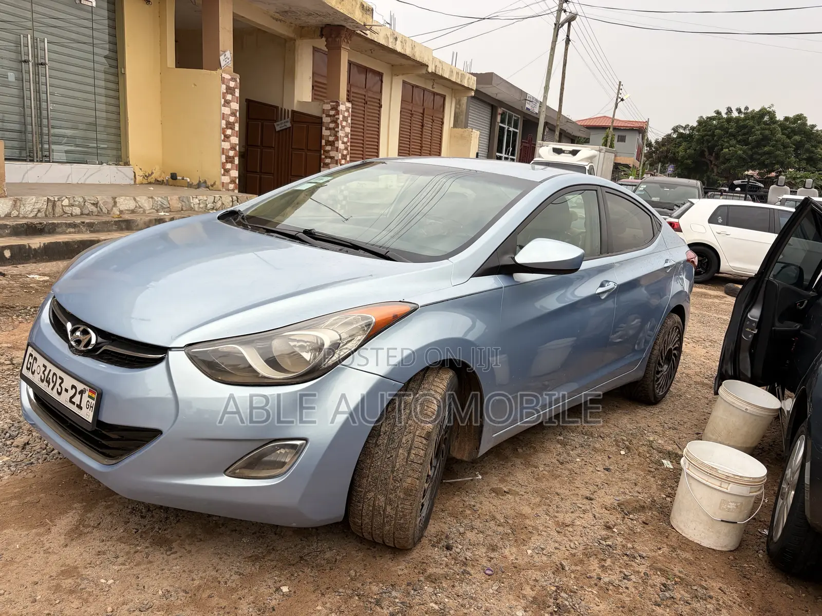 Hyundai Elantra GLS 2012 Blue
