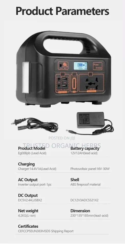 Portable Power Station ( High Quality)