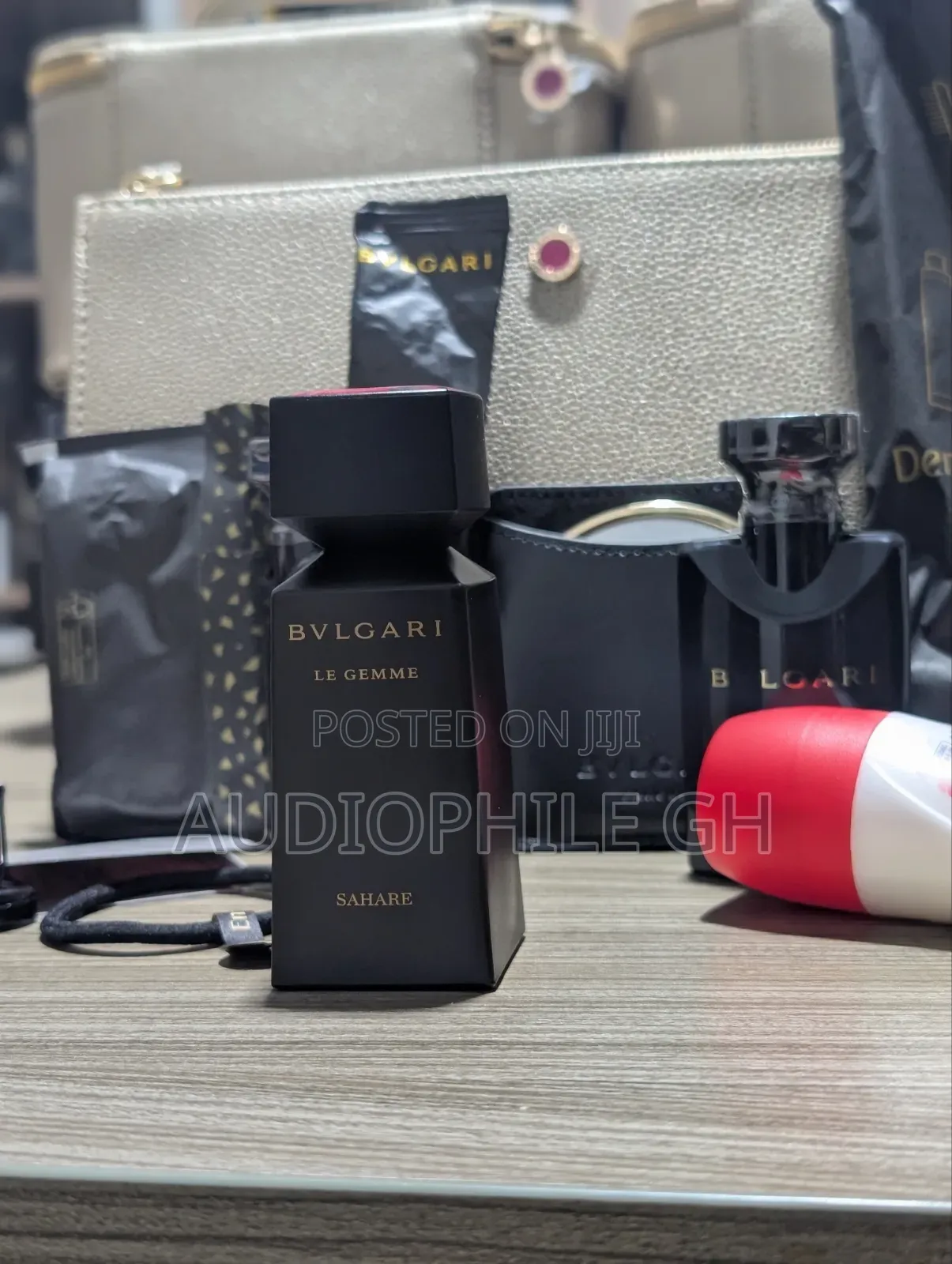 Bvlgari Le Gemme Sahare EDP Perfume + Emirates First Class Amenity Kit