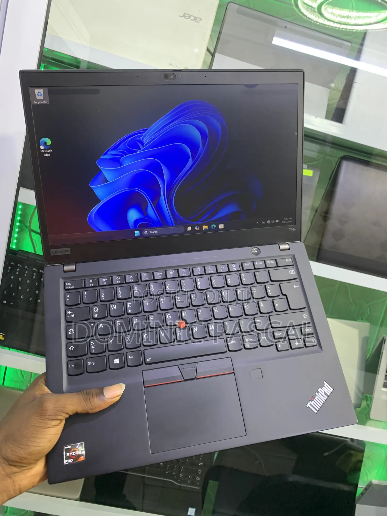 Laptop Lenovo ThinkPad T14s Gen 1 1GB AMD Ryzen 7 SSD 512GB