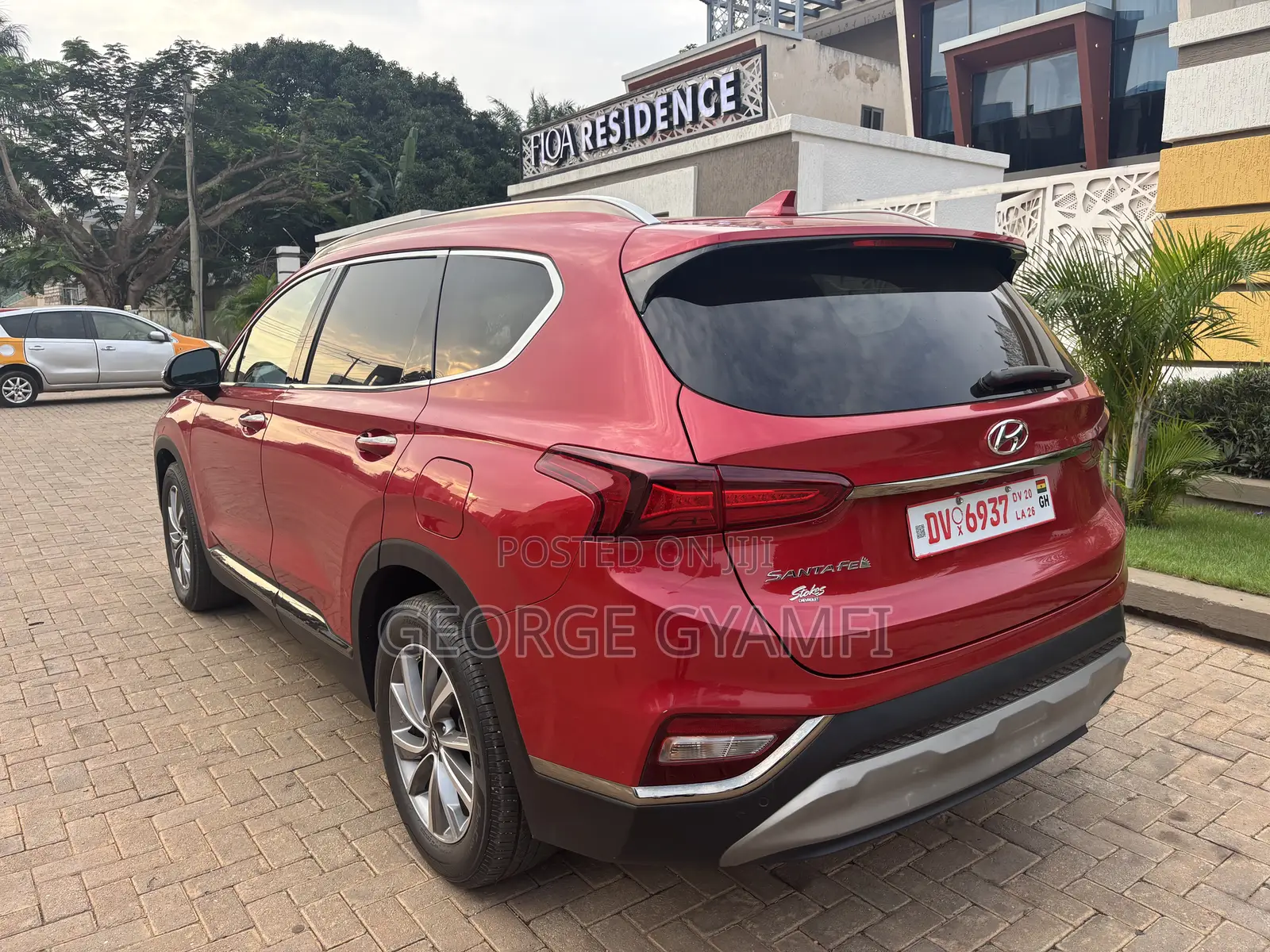 Hyundai Santa Fe Limited AWD 2017 Red