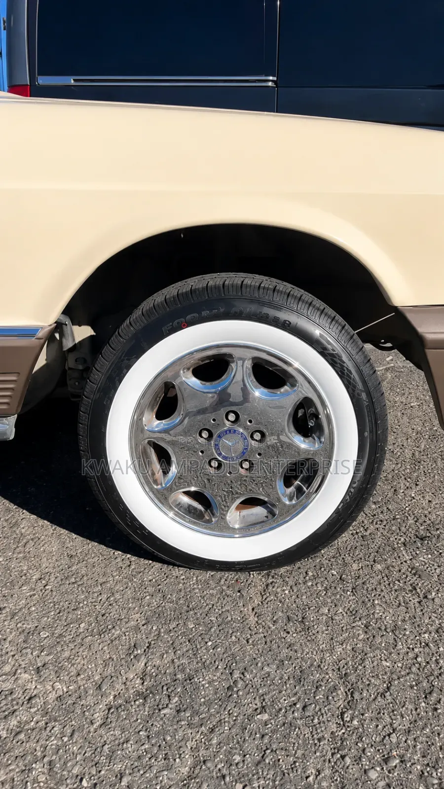 Whitewall Tire Insert – 4 Sets 14", 15" 16"