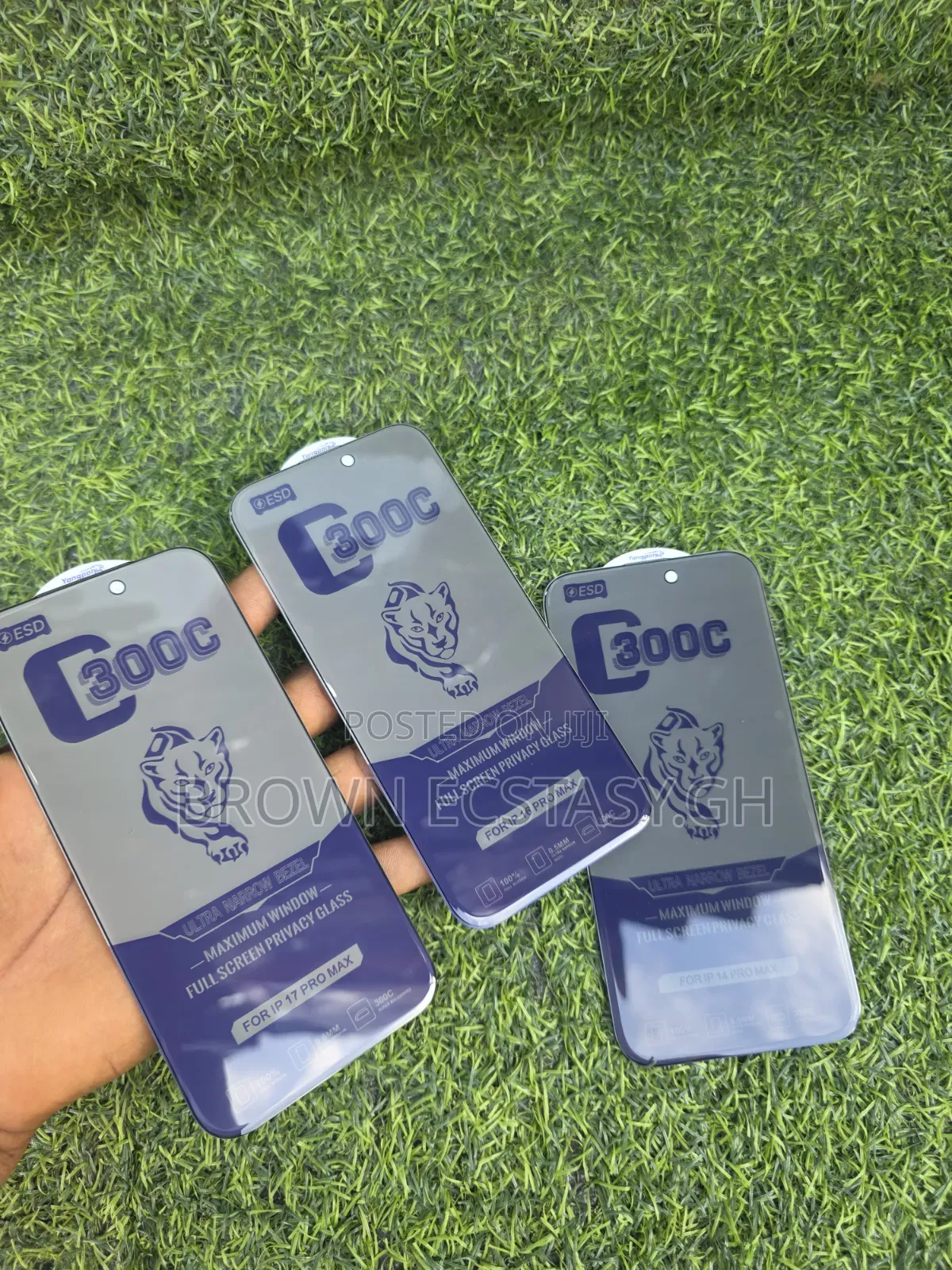 3000C Ultra Thin Bezel Privacy Screen Protectors for All Max Iphones