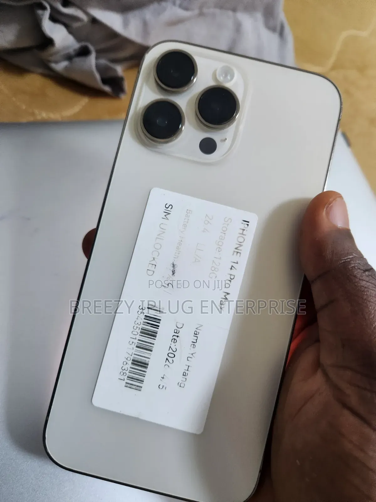 New Apple iPhone 14 Pro Max 128 GB Gold